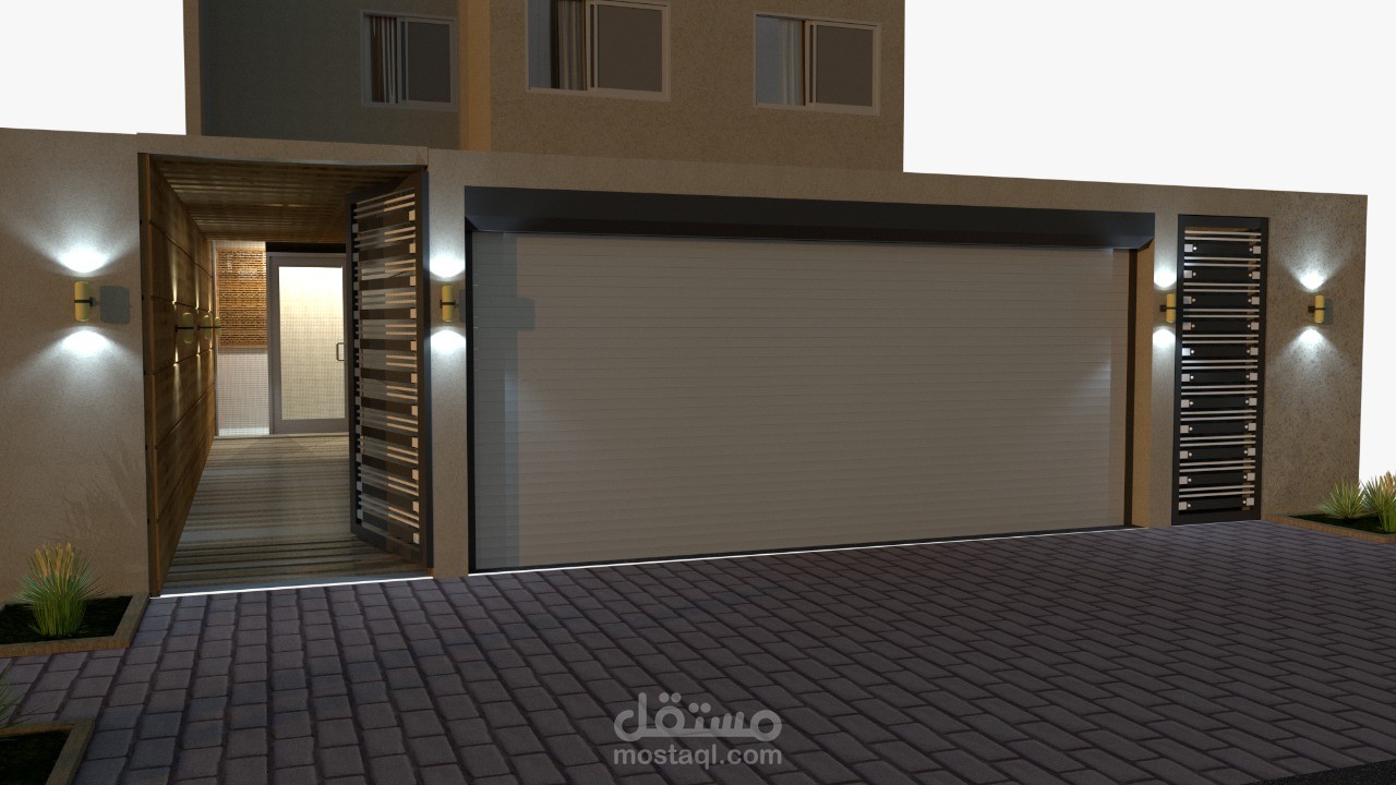 تصميم فيلا 2