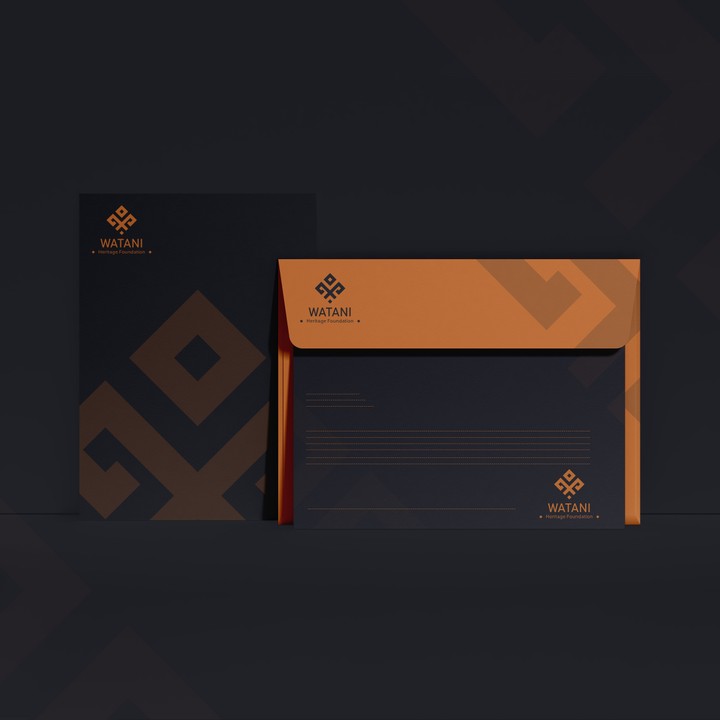 Visual identity design for WATANI