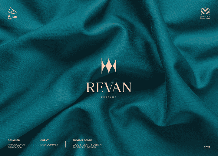 REVAN Logo & Brand identity design