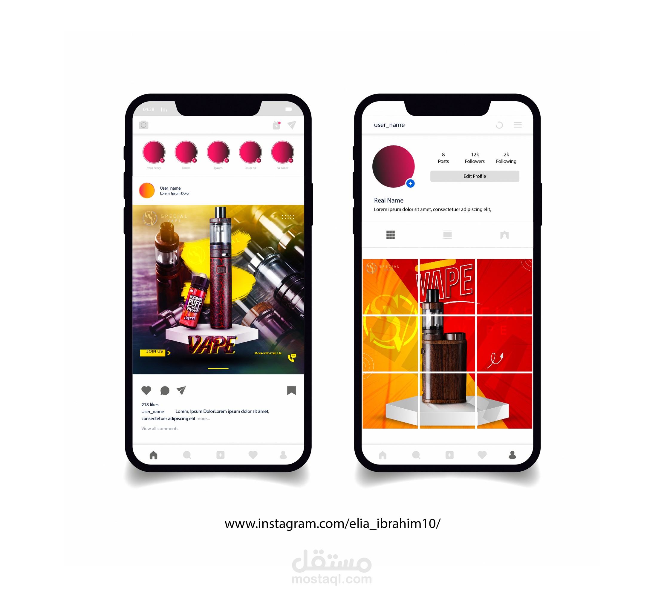 تصميم سوشيال ميديا - Social Media Design
