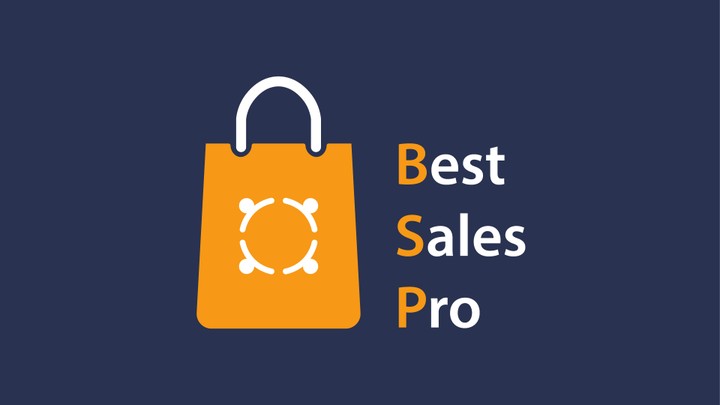 Best Sales Pro Online Shopping Store - Logo Design