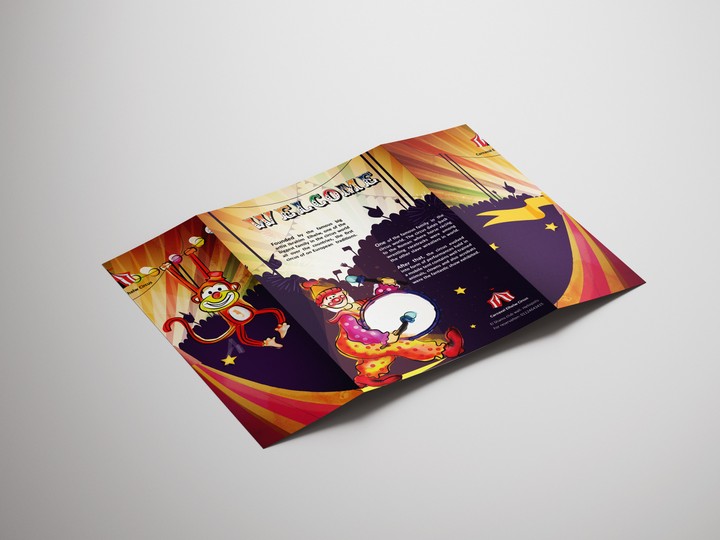 Newsletter and Brochure for Elhelw circus