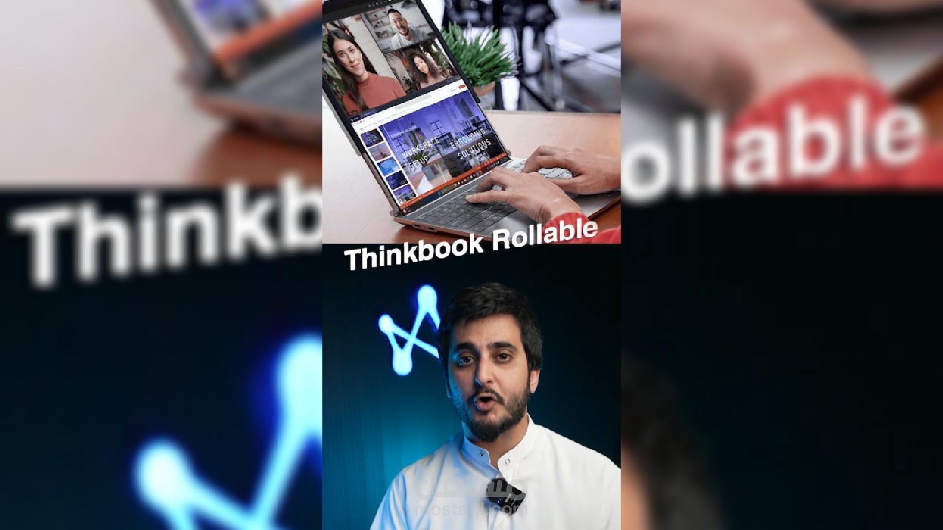 مونتاج فيديو ريل لشركة لينوفو