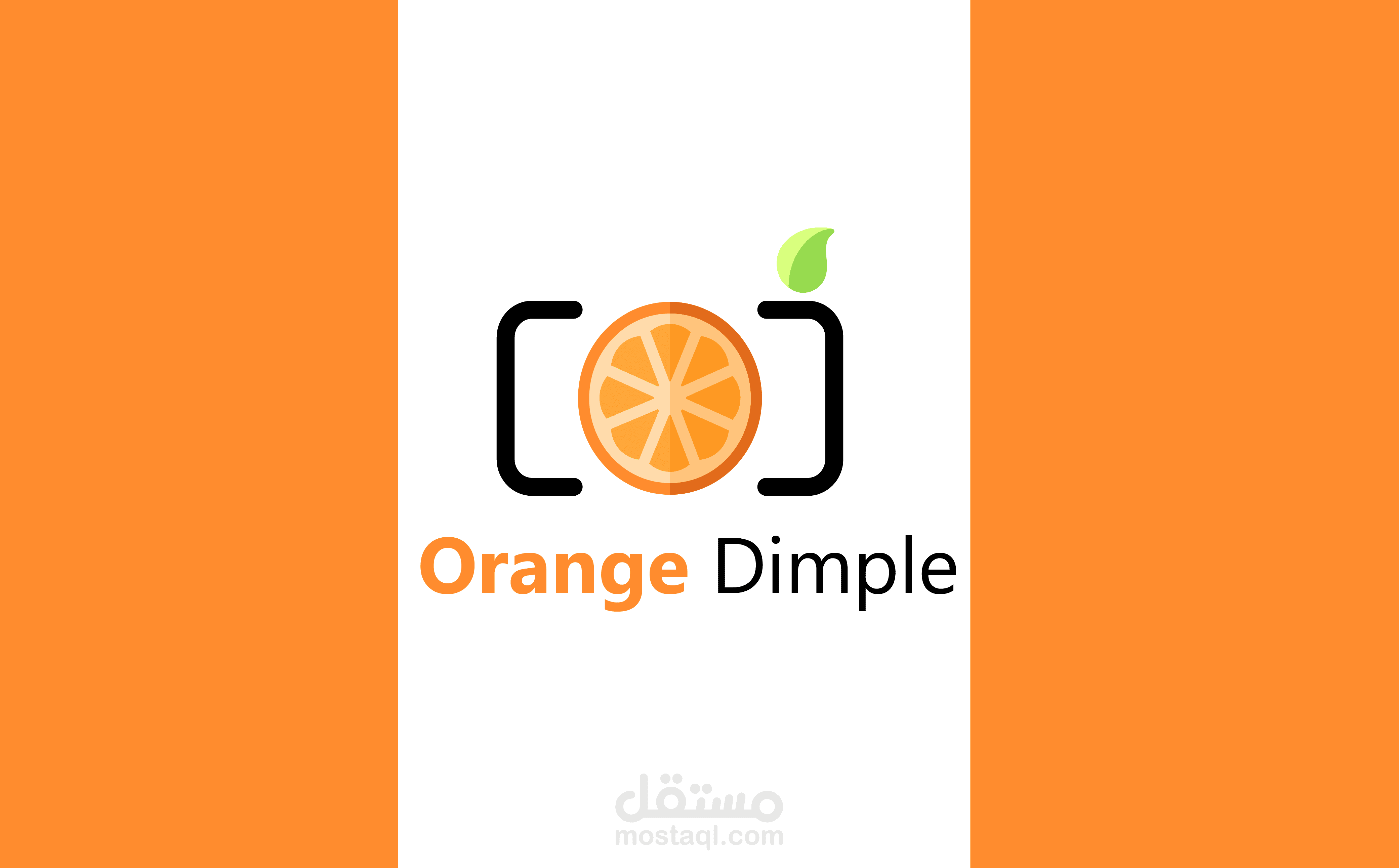 Dimple Name Logo