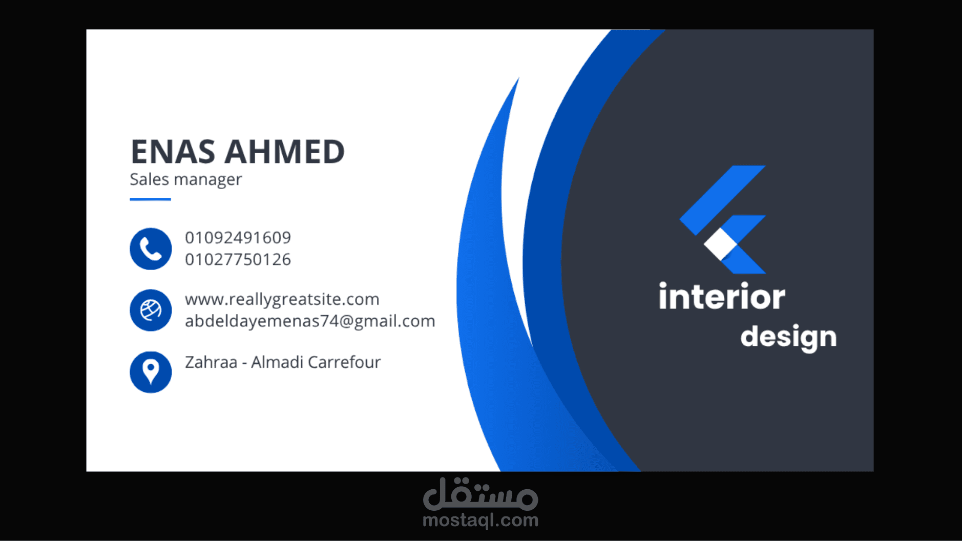 business card