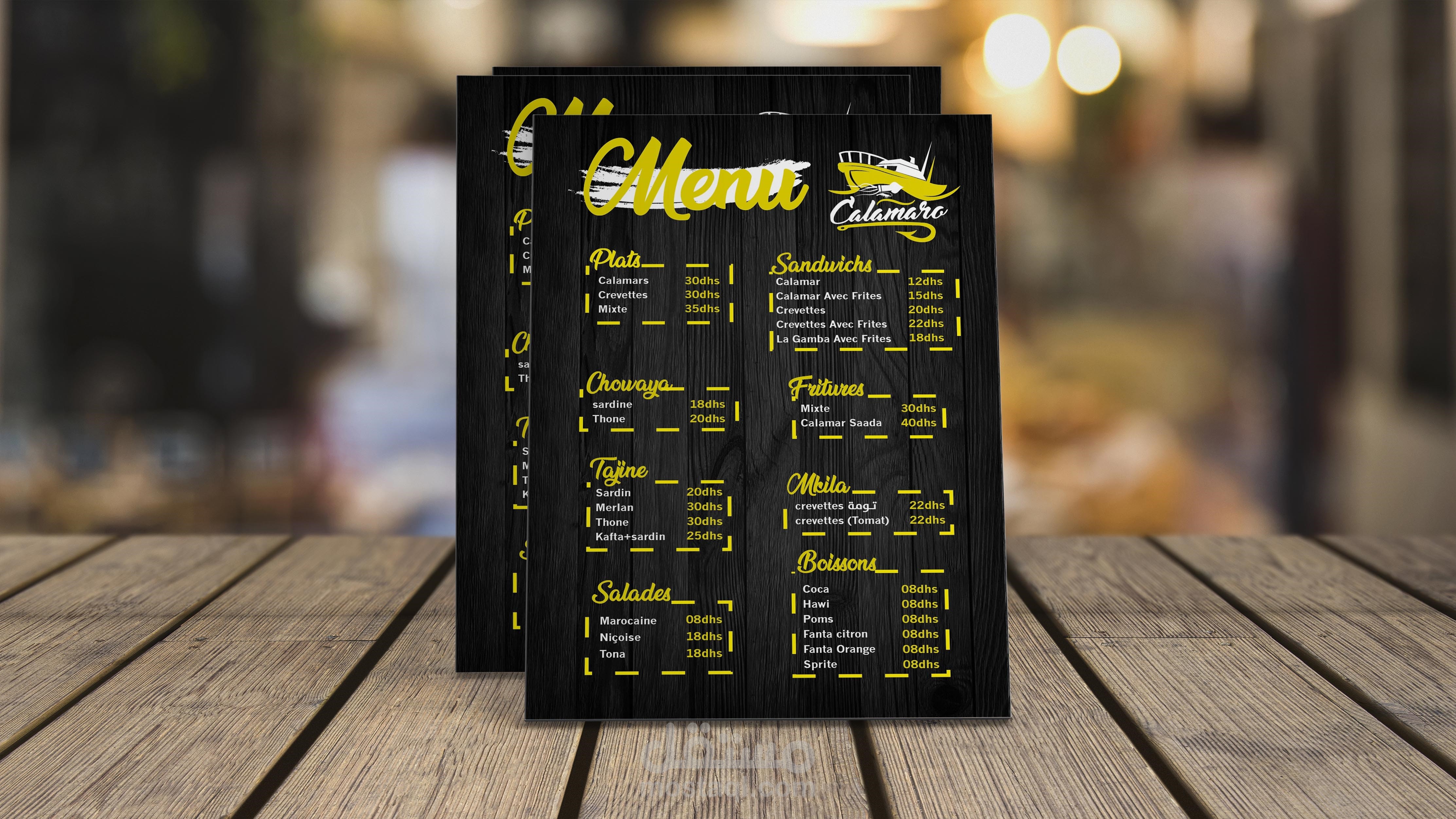 MENU DESIGN