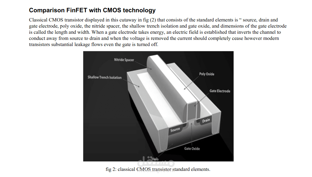 scientific research about FinFET based transistor switches and their application in VLSI - Comparison with CMOS technology