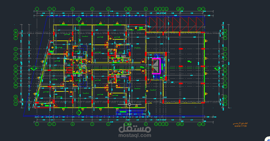 تصميم مخططات الاوتوكاد والتصميم الداخلي للمباني والخارجي وتصاميم ال3دي وكل ما يخص المباني