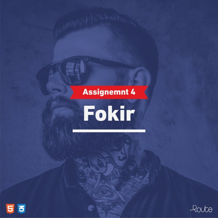 تصميم موقع Fokir المتجاوب -   Responsive Front End Fokir Website