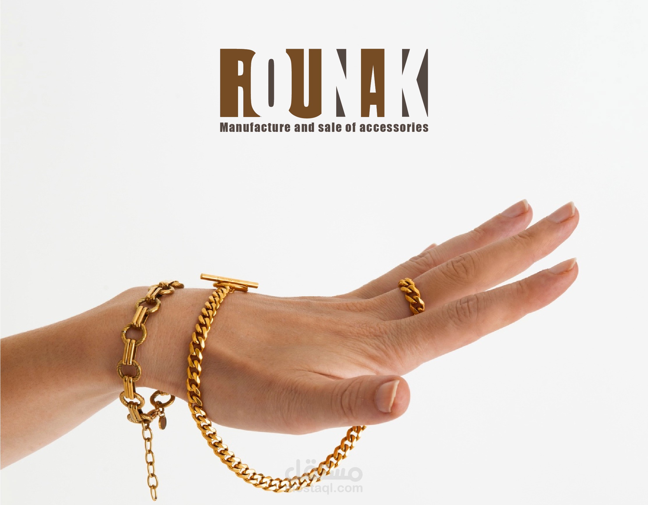 Visual Design Project for Rounak Company