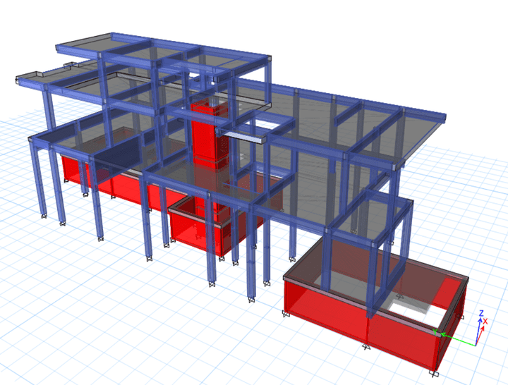 Villa structural design