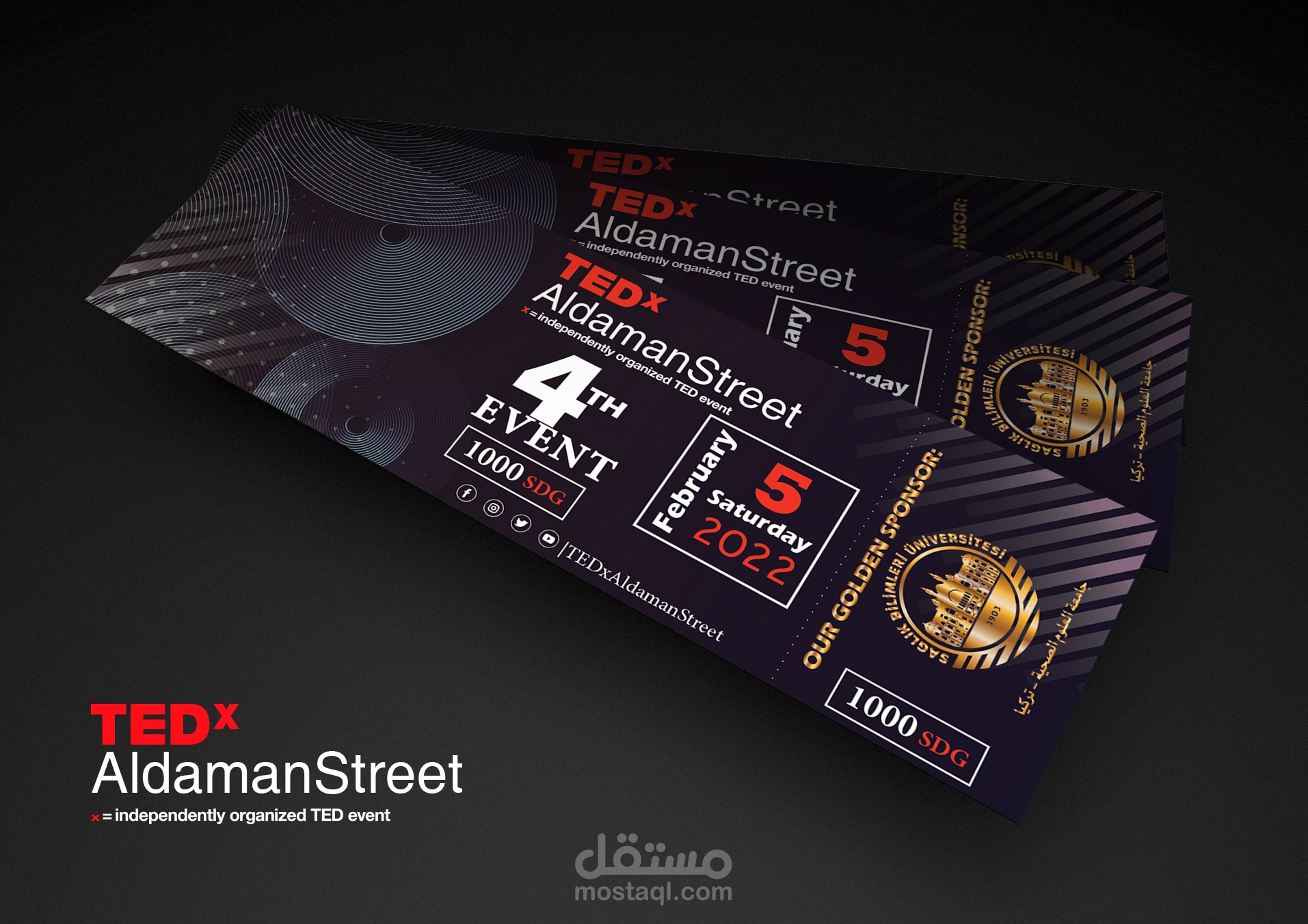 مساهماتي مع فريق عمل TEDxAldamanStreet