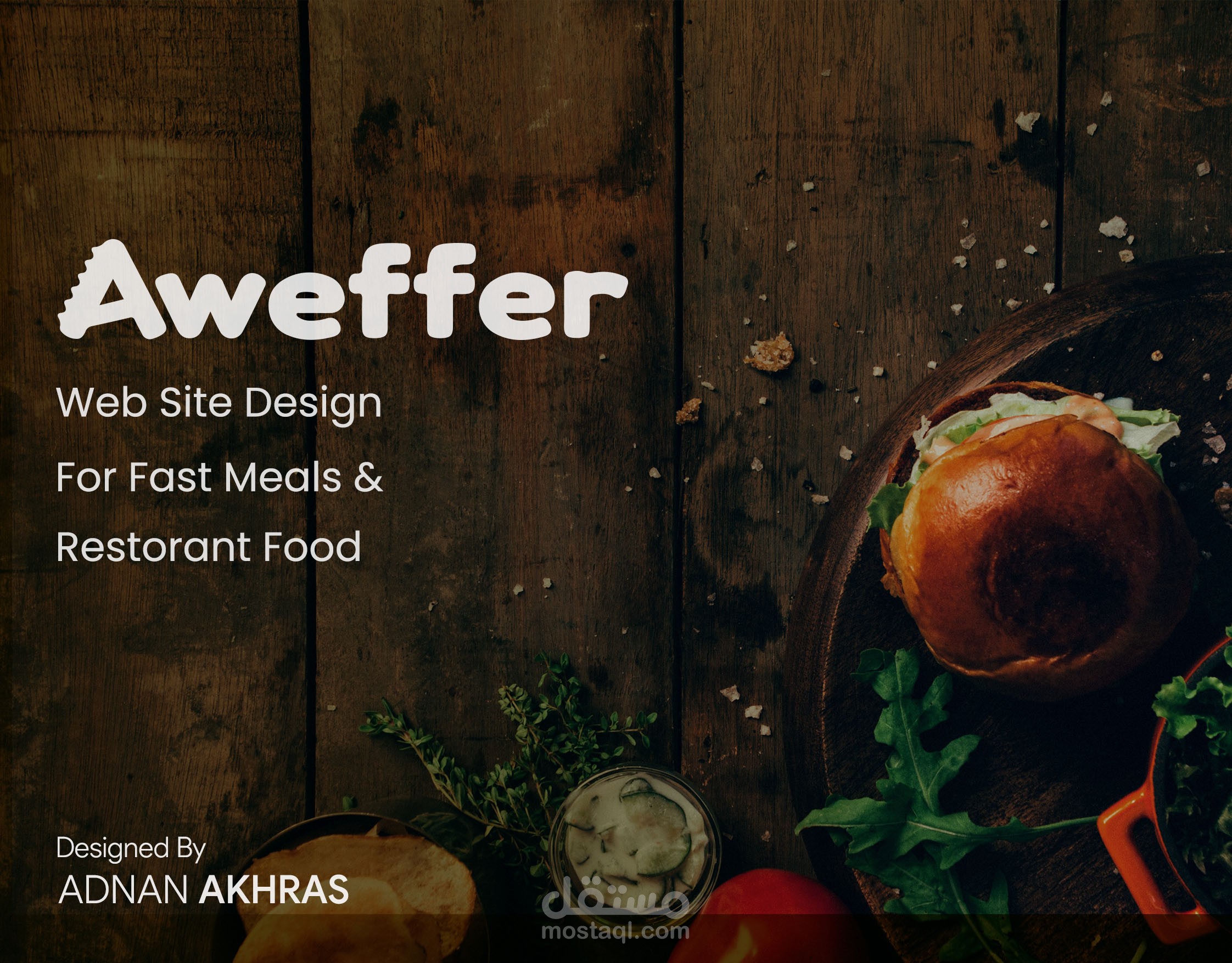 Aweffer - website design