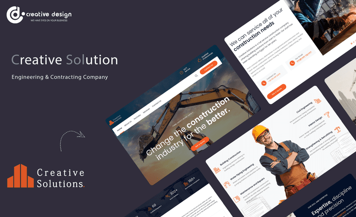 Creative Solutions Engineering & contracting Website