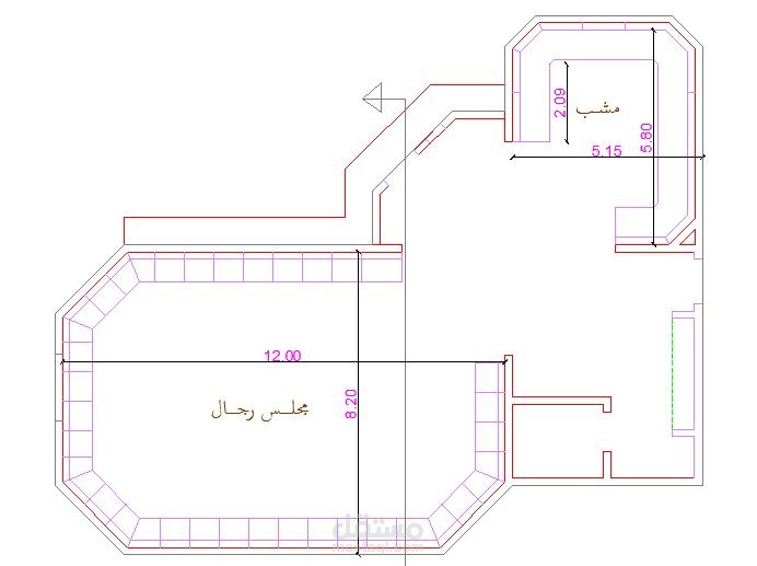 عمل مخططات معمارية وديكور وتعديل على رسومات المباني