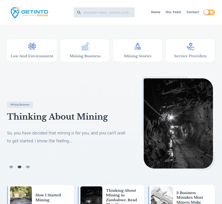 Mining Bussiness Blog
