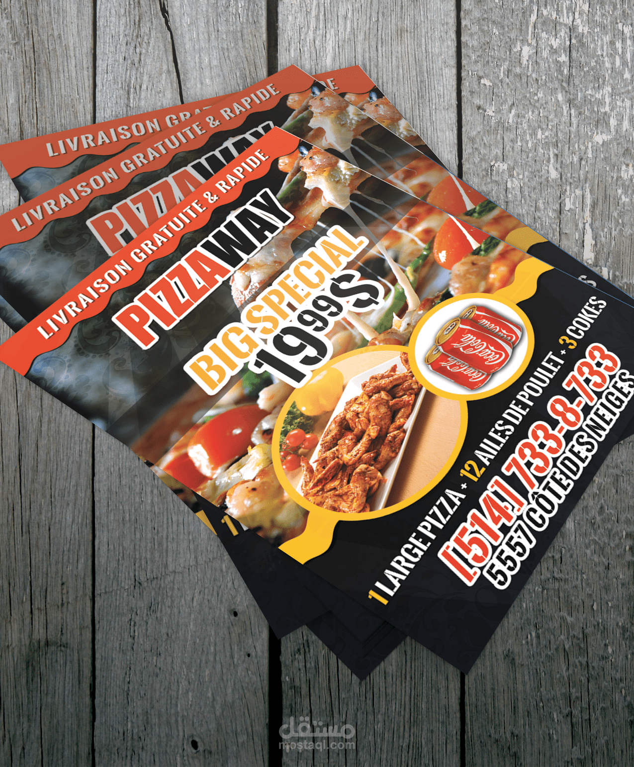 PizzaWay Big Special Flyer