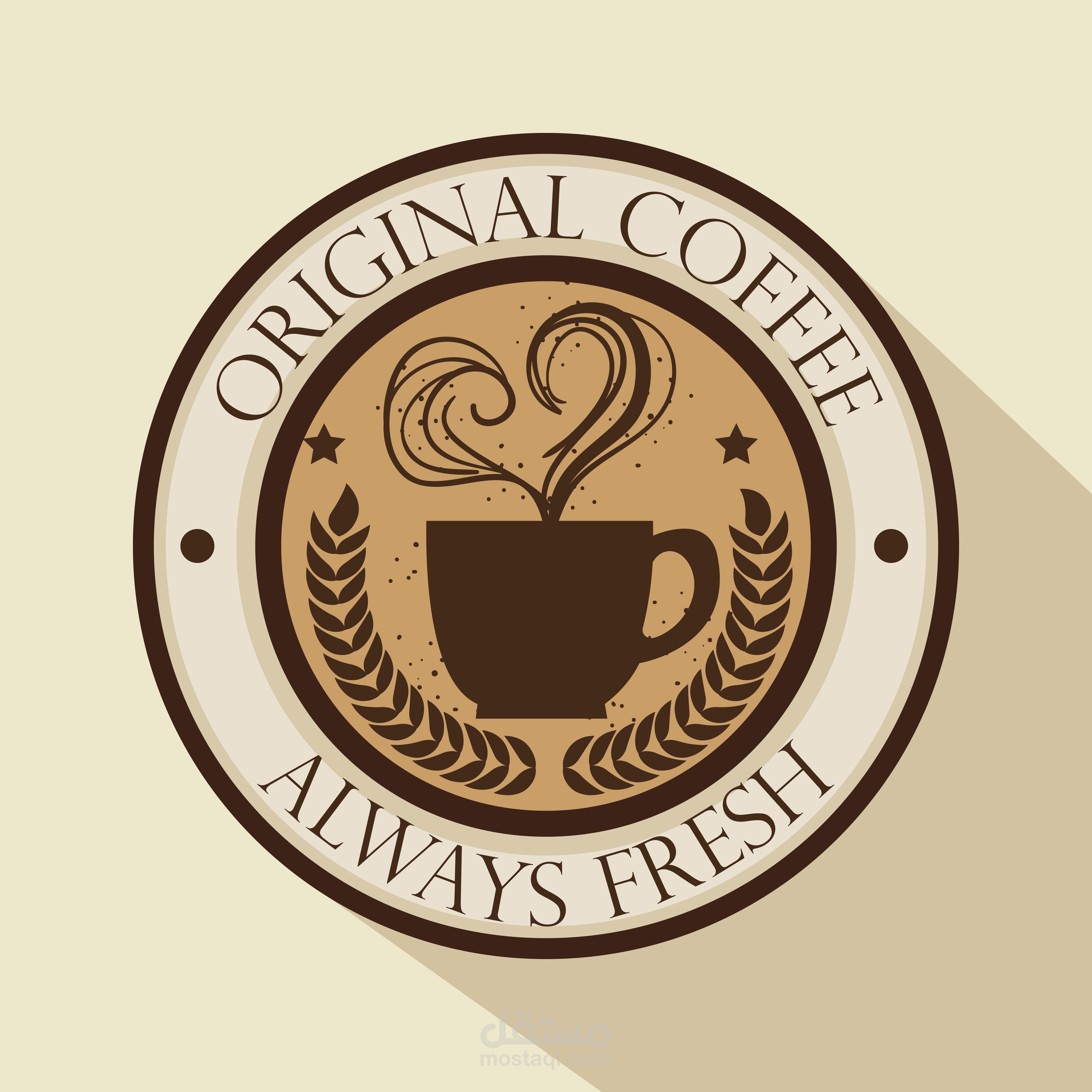 لوجو ل COFFEE SHOP شهير بالقاهره