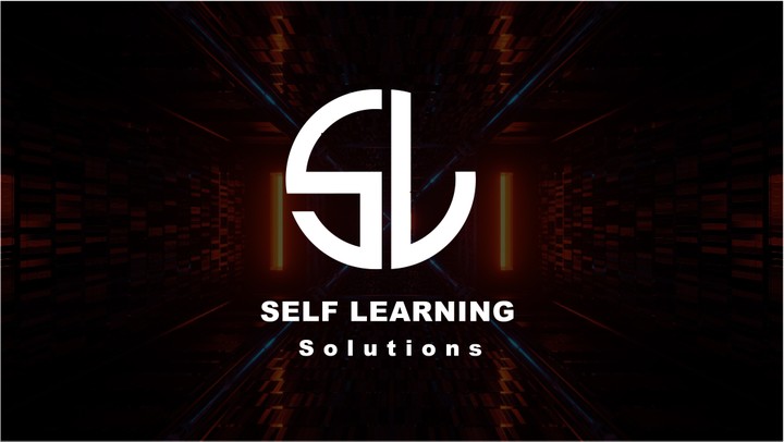 تصميم شعار احترافي Design Logo SELF LEARNING Solutions