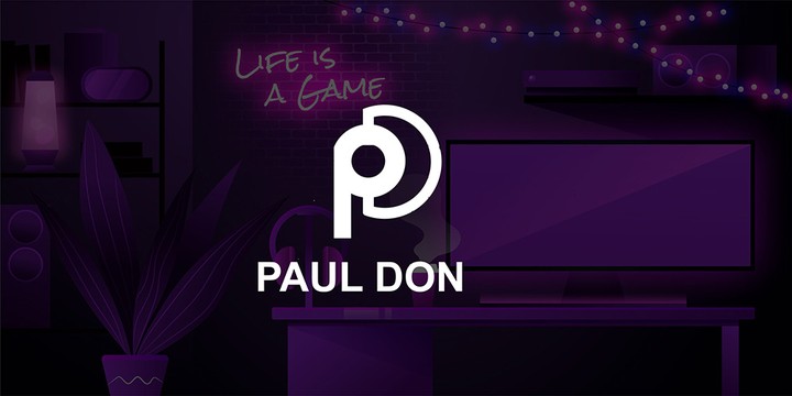 تصميم شعار احترافي Design Logo paul don