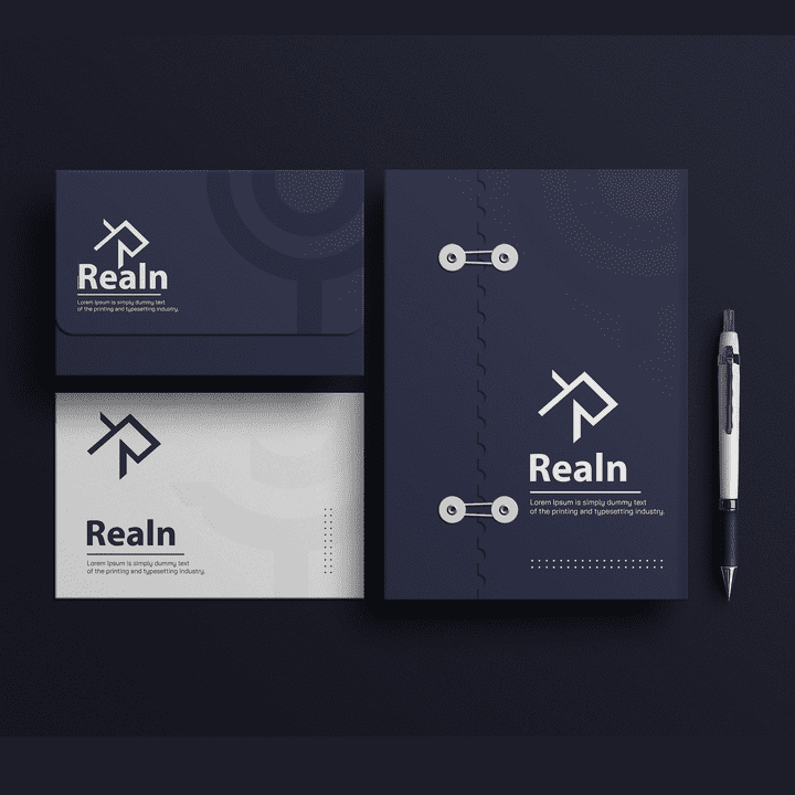 تصميم شعار احترافي Design Logo Realn