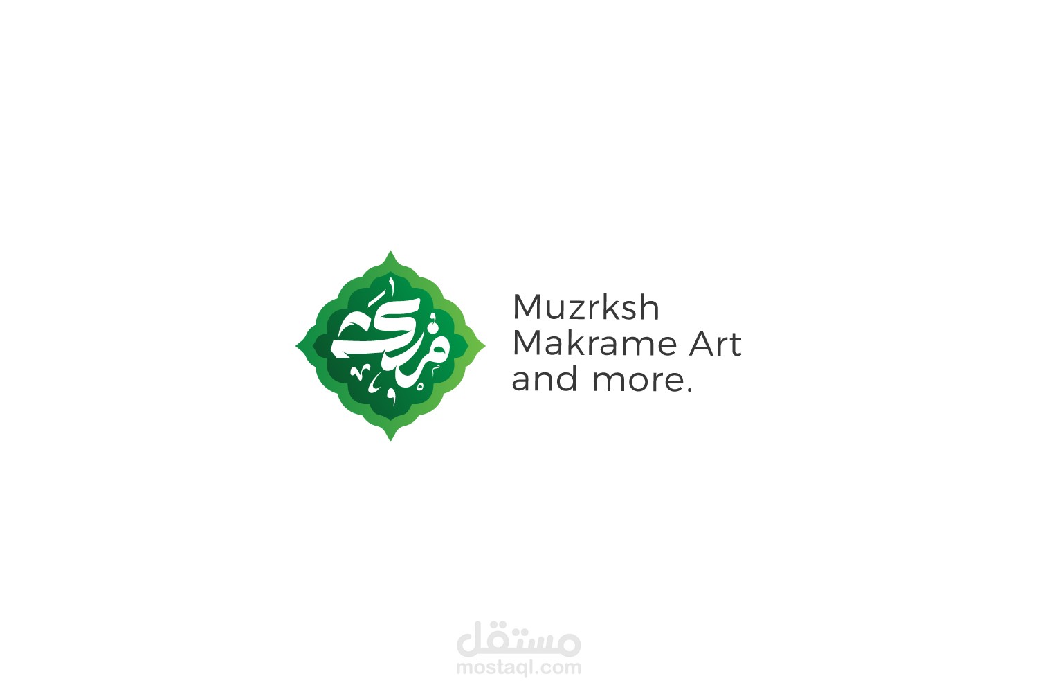 Muzrksh for makrame art - brand identity