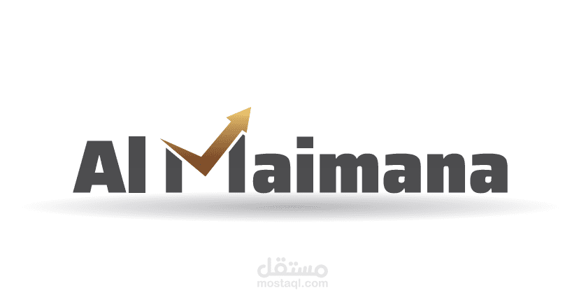 Almaymana تصميم علامة تجارية لشركة الميمنة للاستشارات الاقتصادية