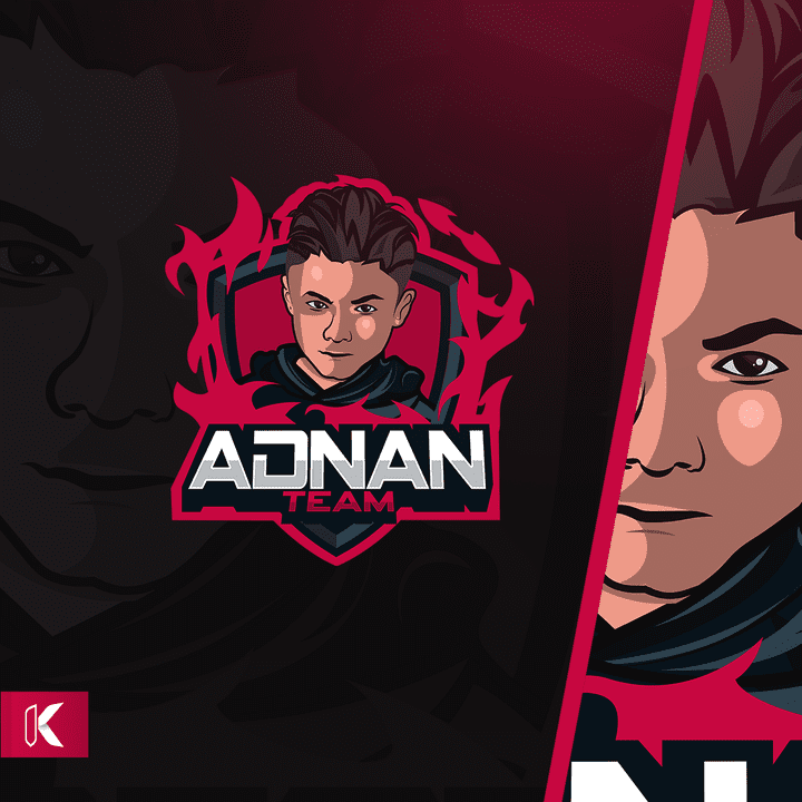 E-Sports Logo For ADNAN TEAM