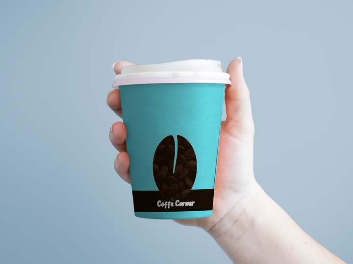 تصميم شعار لمكان بيع القهوة