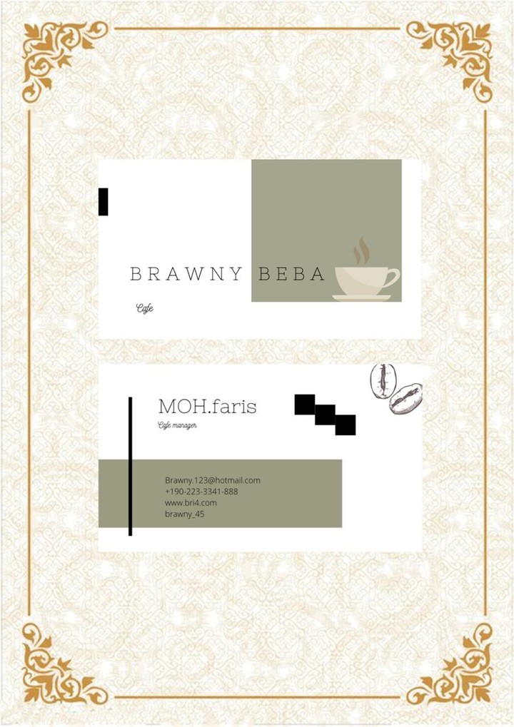 business card