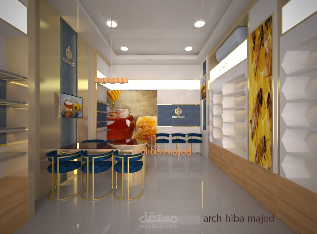 Shop interior design | مستقل