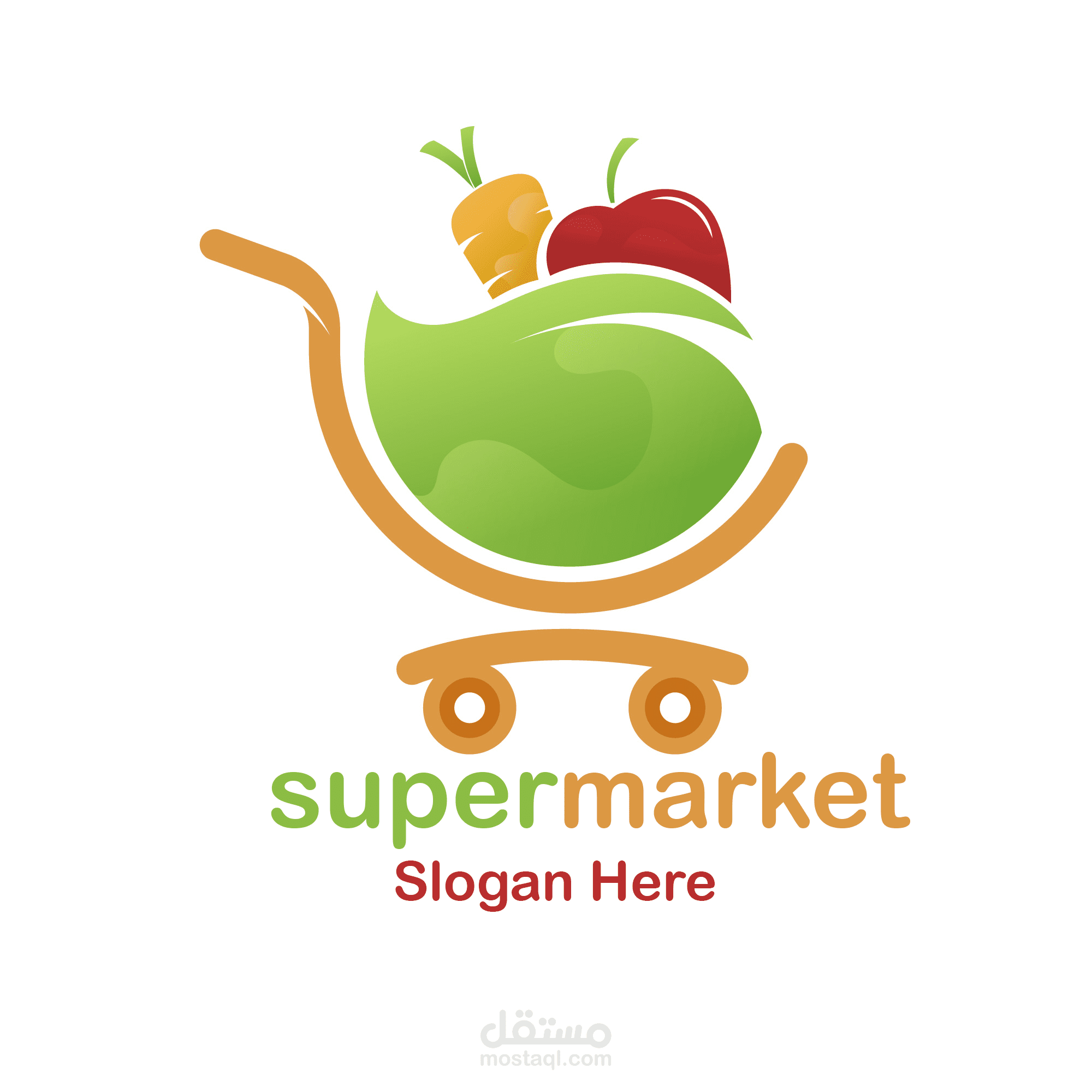 تصميم لوجو _Super market