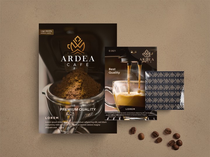 شعار وهوية Ardea Cafe