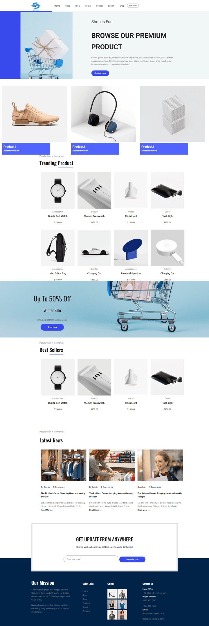 Market Page