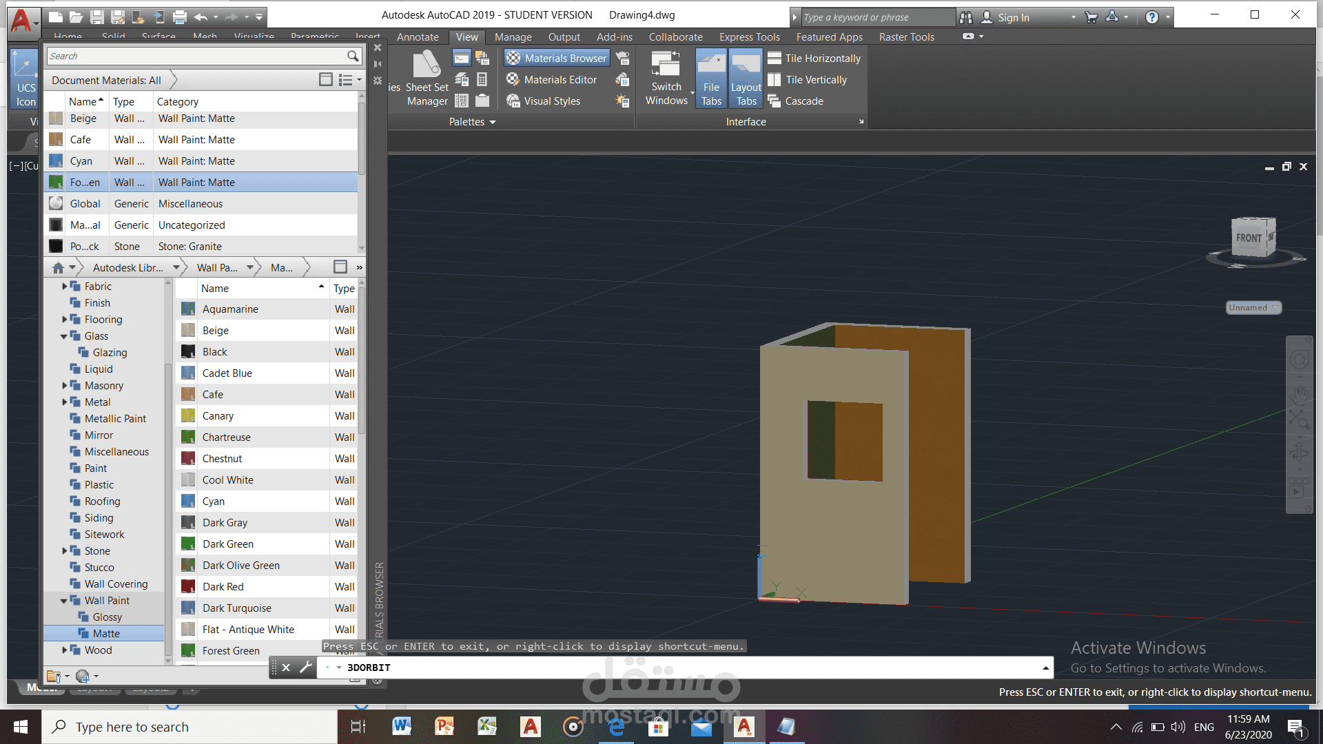 AutoCAD 3D