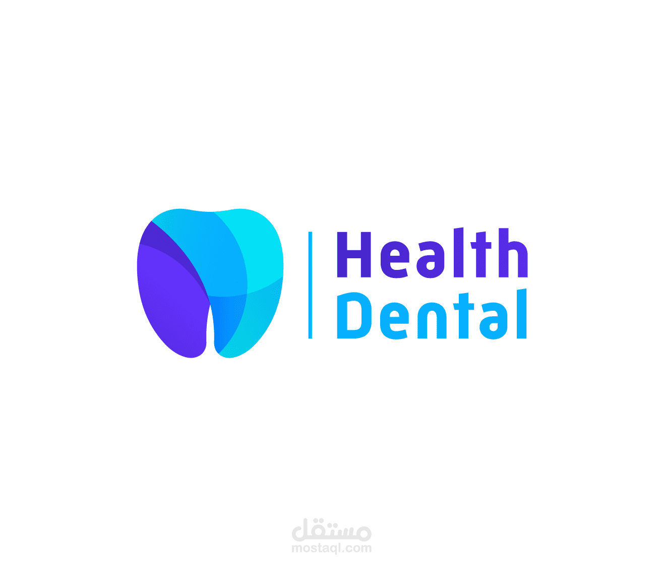 شعار _ Health-Dental _ للعناية بالأسنان