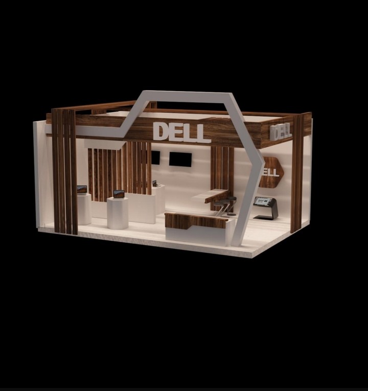 Booth design to dell company