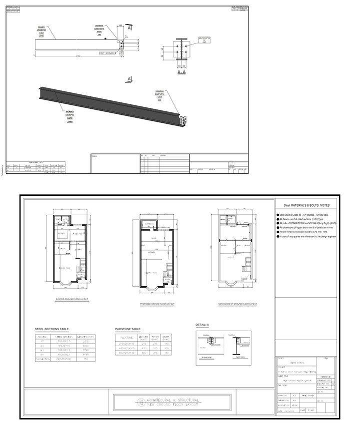 STRUCTURAL CALCULATIONS FOR REMOVAL WALL