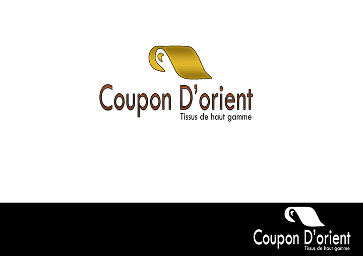 logo coupon tissu