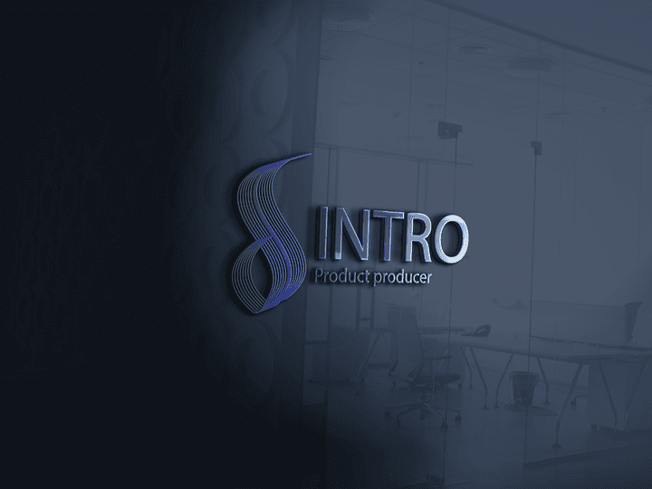 (logo for marketing company known as intro (virtual