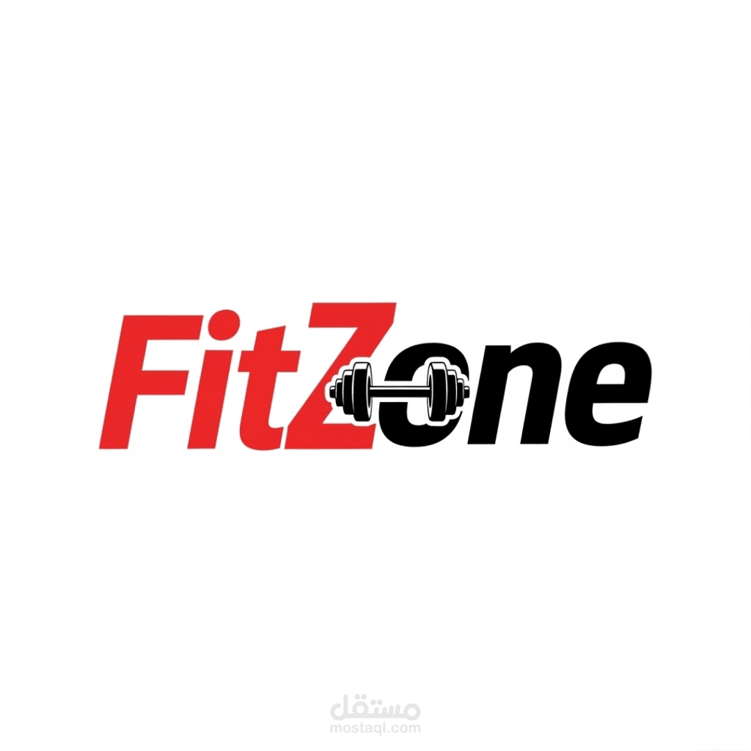 شعار جيم فيت زون fit zone