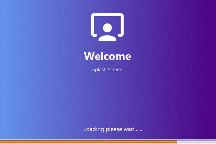 صفحة البداية للتطبيقات "Splash Screen"