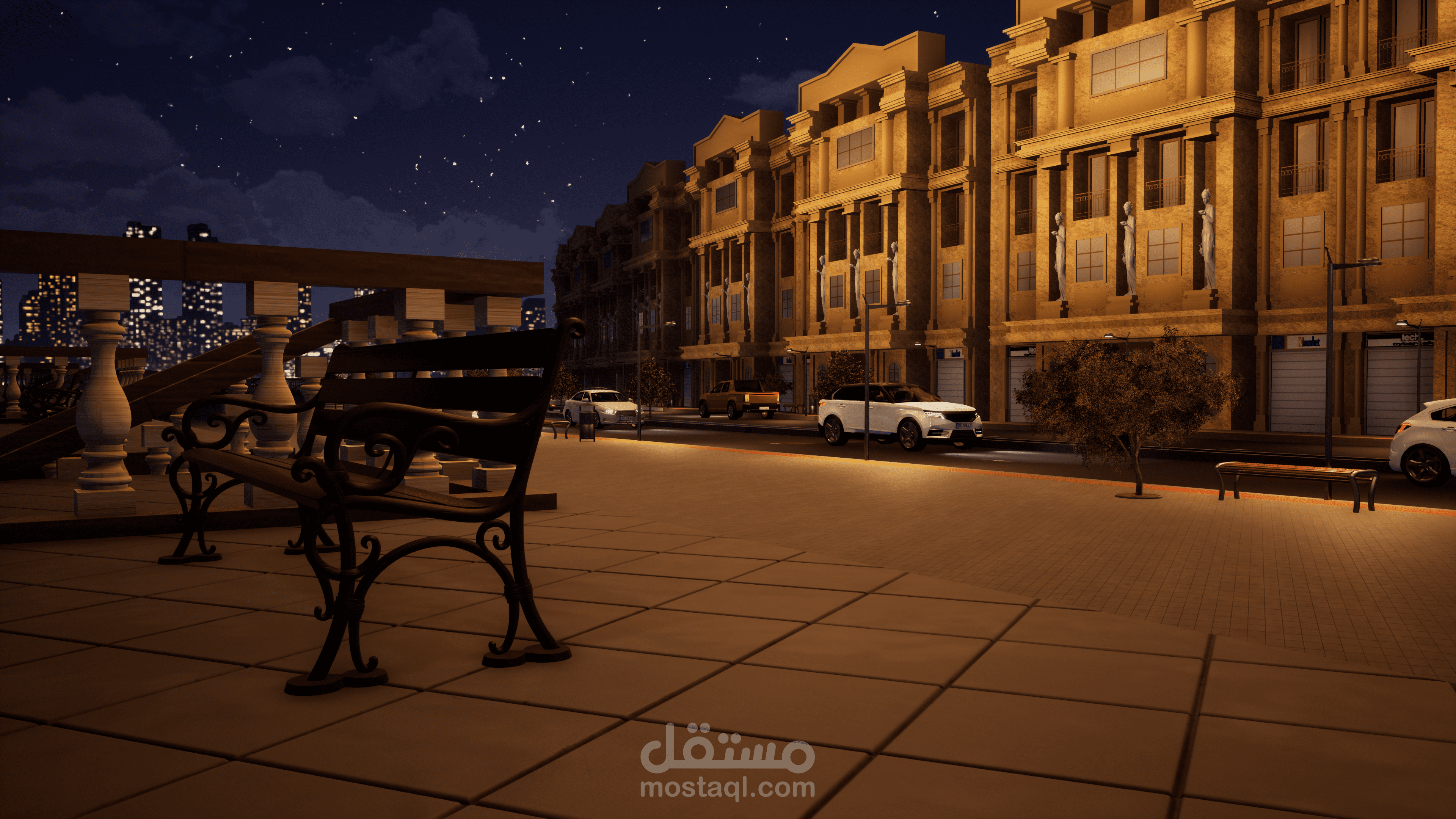 Street shot in Mansoura City