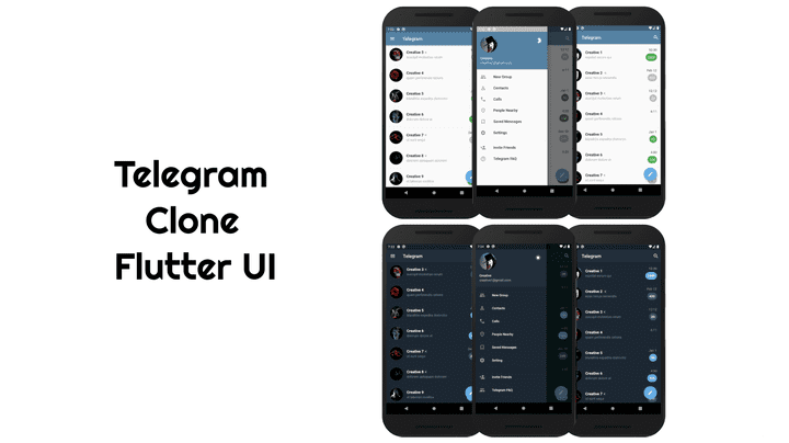 Telegram Clone Flutter App