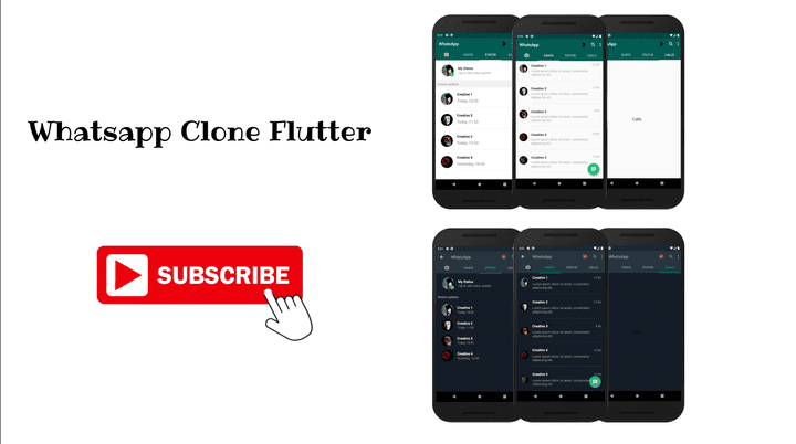 Whatsapp Clone Flutter UI