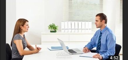 تفريغ صوتي بالانجليزية (  transcription for Job interview conversation )