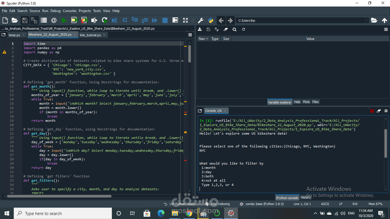 Create Python Script 