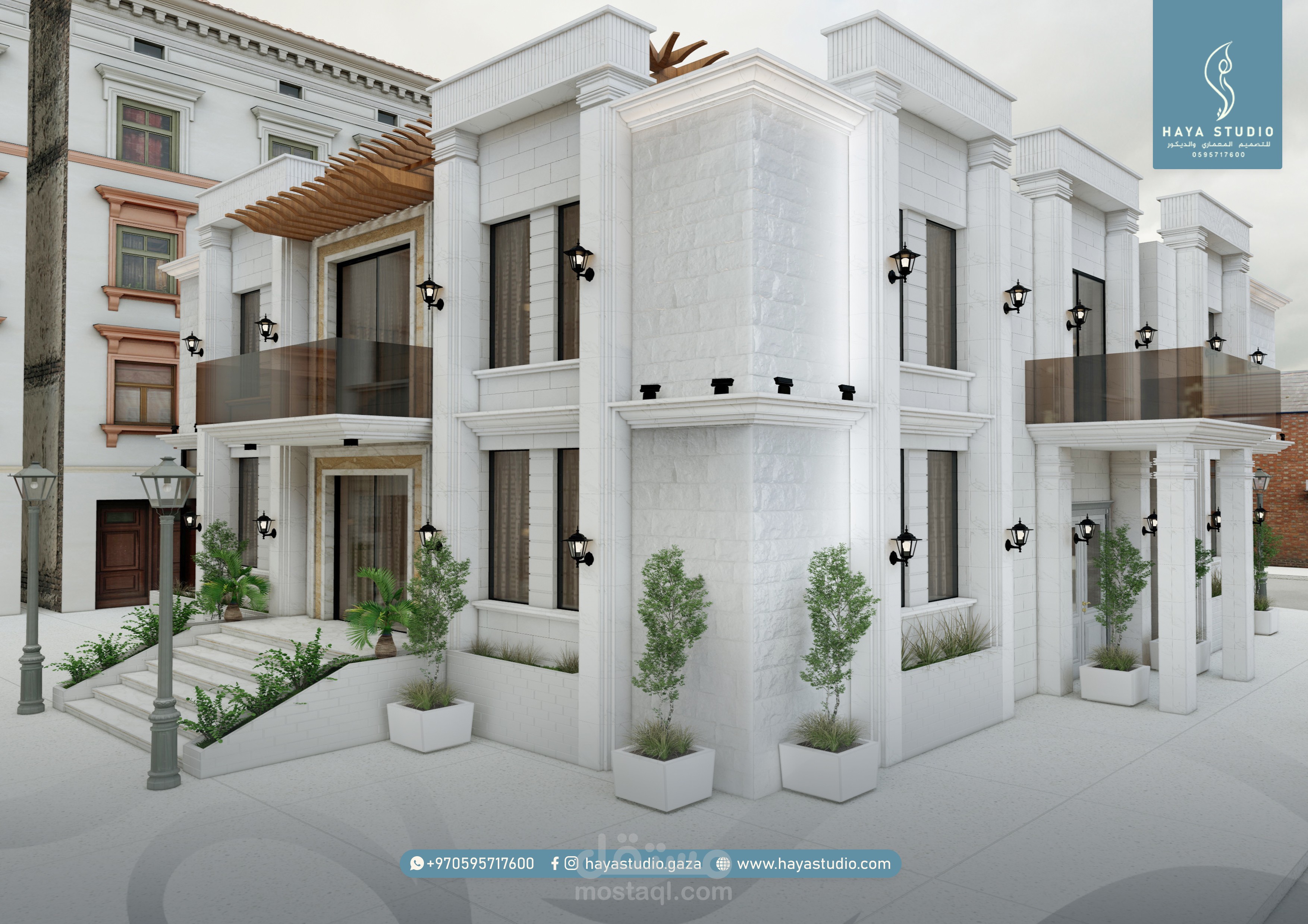 تصميم واجهة معمارية