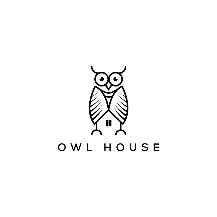 OWL HOUSE logo design