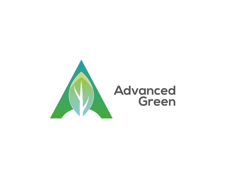 Advanced Green logo Design